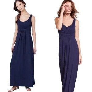 Boden Navy Maxi Dress 10L